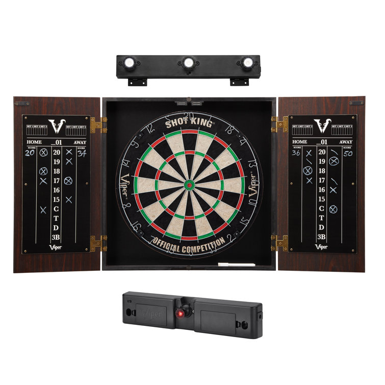 Viper Stadium Dartboard With Shot King Sisal Dartboard Viper
